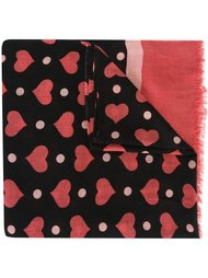 heart print scarf Twin-Set