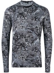 long sleeve constellations T-shirt Versace