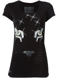 футболка 'Leopard Eyes'  Philipp Plein