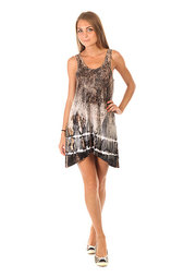 Платье женское Emblem Alcodress Warm Black/Braun