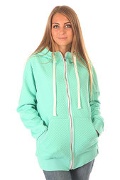 Толстовка классическая женская Emblem Hoody Zip Mint