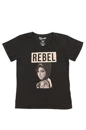 Футболка женская Roxy Amy Rebel J Tees Black