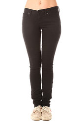 Джинсы узкие женские Volcom Soundcheck Super Skinny Black