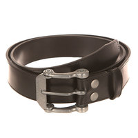 Ремень Oakley Leather Belt Jet Black