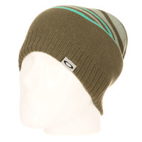 Шапка носок Oakley Westend Beanie Worn Olive