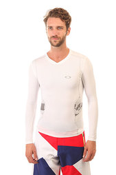 Термобелье (верх) Oakley Compression Ls Top White