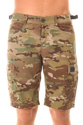 Шорты классические Skills Cargo Shorts Strap Street Camo 2