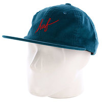 Бейсболка Huf Formless Script 6 Panel Teal