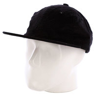 Бейсболка Huf Formless Script 6 Panel Black