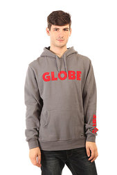 Толстовка кенгуру Globe Corpo Hoodie Steel