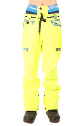 Штаны сноубордические Picture Organic Shred Camo Pant Fluo Yellow