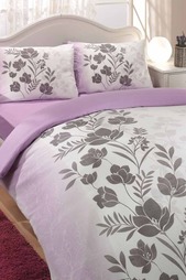 Постельное белье 2 сп. "FLORE" HOBBY HOME COLLECTION