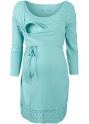Для будущих и кормящих мам: туника с рукавом 3/4 (черный) Bonprix