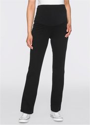 Для будущих мам: удобные трикотажные брюки (черный) Bonprix