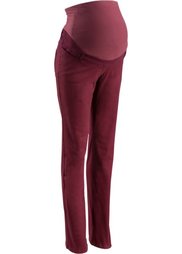 Для будущих мам: твиловые брюки с прямыми брючинами (черный) Bonprix