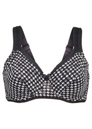 Бюстгальтер-минимайзер, чашка C (черный/экрю) Bonprix