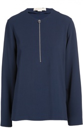 Топ прямого кроя на молнии с круглым вырезом Stella McCartney