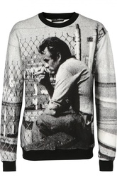 Хлопковая толстовка  с принтом James Dean Dolce &amp; Gabbana