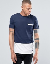 Футболка с контрастной кромкой !SOLID Tailored &amp; Originals