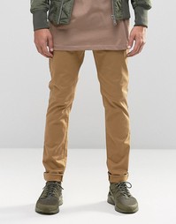 Песочно-коричневые зауженные чиносы ASOS - Cumin