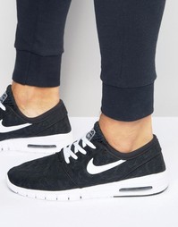 Черные кроссовки Nike SB Stefan Janoski Max 631303-010 - Черный