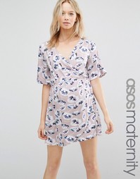 Ромпер с запахом для беременных ASOS Maternity - Цветочный