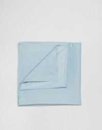 Голубой платок для нагрудного кармана ASOS WEDDING - Синий