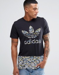 Футболка adidas Originals Whitenoise AZ1072 - Черный