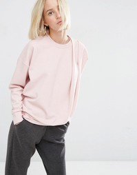 Свитер со складками ASOS WHITE - Blush