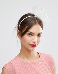 Ободок-вуалетка ASOS - Телесный