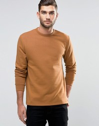 Светло-коричневый свитшот с фиксированной кромкой ASOS - Trinket