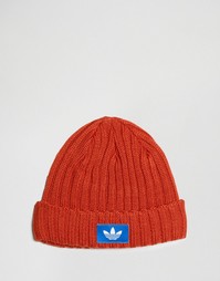 Оранжевая шапка‑бини adidas Originals AY9311 - Оранжевый
