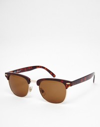 Черепаховые солнцезащитные очки в стиле ретро AJ Morgan Soho