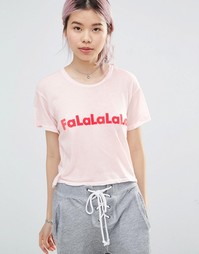 Футболка Wildfox Falala - Rosy cheeks