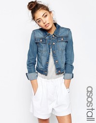 Синяя джинсовая куртка ASOS TALL - Синий