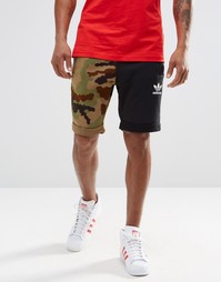 Шорты в стиле колор блок adidas Originals AY9275 - Черный