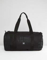 Сумка с принтом Herschel Supply Co Sutton 28L - Черный