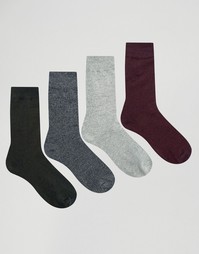 Комплект из 4 пар носков Jack &amp; Jones - Мульти