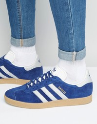 Синие кроссовки adidas Originals Gazelle BB5496 - Синий
