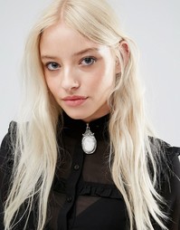 Ожерелье‑чокер с полудрагоценным камнем Rock N Rose Harper