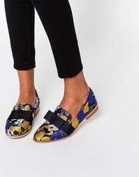 Туфли на плоской подошве ASOS MISSY - жаккард
