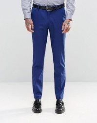 Синие зауженные брюки ASOS - Королевский синий