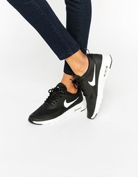 Кроссовки с черно-белой отделкой Nike Air Max Thea