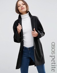 Пальто-кокон ASOS PETITE Ultimate - Черный