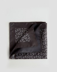 Платок для нагрудного кармана с принтом ножниц Noose &amp; Monkey - Черный