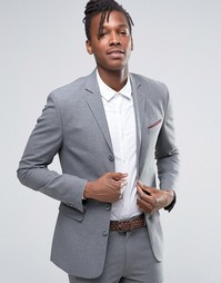 Серый супероблегающий с четырьмя пуговицами ASOS - Серый