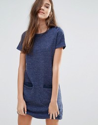 Jack Wills Marl Shift Dress - Темно-синий
