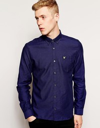 Рубашка с логотипом-орлом Lyle &amp; Scott Vintage - Duke blue