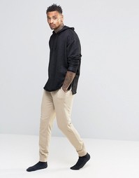 Джоггеры скинни в стиле casual с двойным поясом ASOS - Рыжий