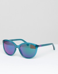 Солнцезащитные очки кошачий глаз CK Jeans - Crystal teal Calvin Klein